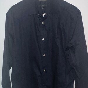 Banana Republic Dark Blue Button Down Shirt